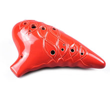 Load image into Gallery viewer, 12 Hole Tenor Ocarina in G Major "Labyrinth"
