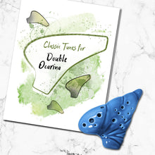 Load image into Gallery viewer, New Double Ocarina "Water"