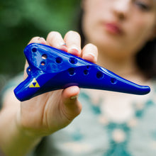 Load image into Gallery viewer, 12 Hole Zelda Plastic Soprano Ocarina in C Major, Ideal for Beginners