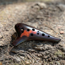 Load image into Gallery viewer, 12 Hole Wooden Soprano Ocarina in C Major