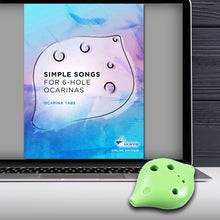 Load image into Gallery viewer, 6 Hole Plastic Soprano Ocarina