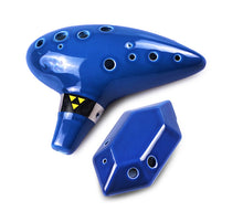 Load image into Gallery viewer, 12 Hole Zelda Tenor Ocarina and Rupee Tenor Ocarina with Two Zelda Songbooks 